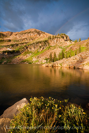 A Rainbow of Alta, Utah's Cercet Lake