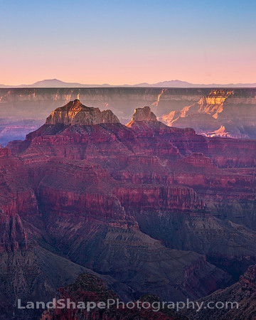 Bright Angel From the North Rim of the Grand Canyon