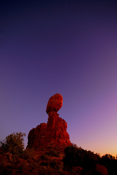 Balanced Rock After Hours