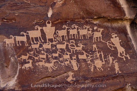 The Hunt Scene Nine Mile Canyon Utah