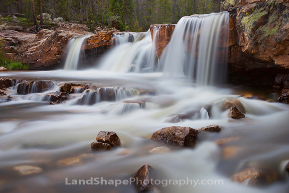 Upper Provo River falls
